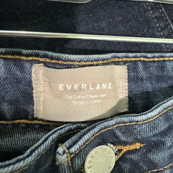 Everlane Curvy Cheeky Jean size 32 cropped inseam - Picture 4 of 4